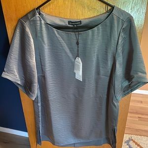 NWT - Universal Standard Satin Boatneck Top